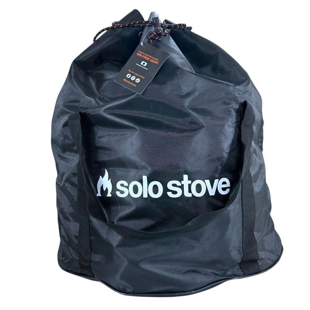 Solo Stove Bonfire Black Nylon Fire Pit Protection Tote Bag NWT